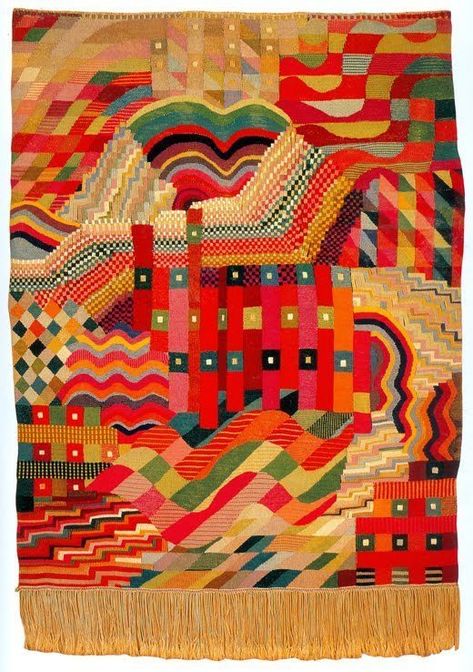 The Bauhaus Textiles of Gunta Stölzl & Anni Albers - AnotherDesignBlog. Gunta Stolzl, Art Fibres Textiles, Bauhaus Textiles, Anni Albers, Walter Gropius, Colors And Patterns, Josef Albers, Bauhaus Design, Textile Fiber Art