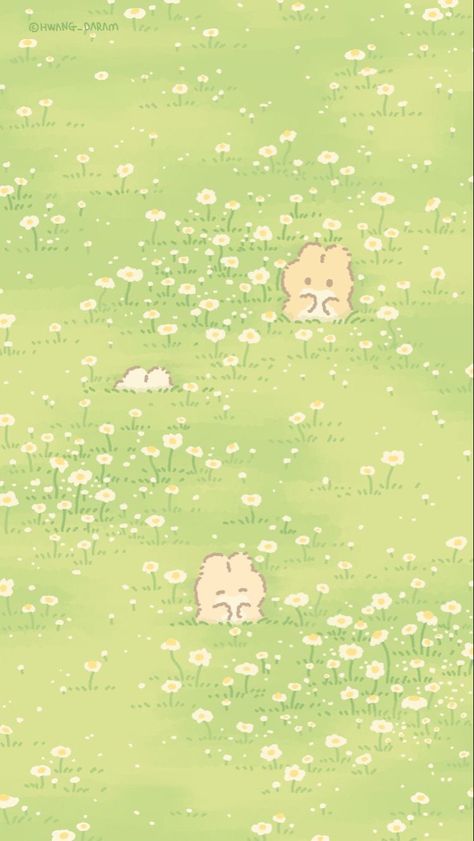 Cute Wallpapers Bunny, Wallpapers Bunny, Autumn Iphone Wallpaper, Cottagecore Wallpaper, Cocoppa Wallpaper, Iphone Wallpaper Kawaii, Bunny Wallpaper, Drawing Wallpaper, Banh Mi