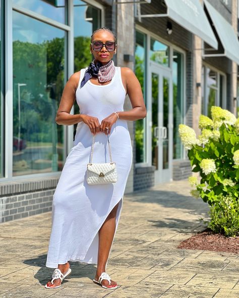 ✨Simple but make it stylish! White dress outfit idea for a casual city day out this summer. . ✨I’ve linked really nice white dresses for different occasions you might want to take a close look at here 🔗 https://liketk.it/4Jbei . . ✨Also Linked in my Bio to shop this post and more in exclusive content on the ShopLTK Store Link. Give a follow to enjoy all things shopping in fashion and beyond. . . ✨What’s your best special occasion event to rock on your white dress this summer ? Let me kno... Nice White Dresses, White Dress Outfit, Mimi G, Rock On, White Dresses, Sun Dress, Dress Outfit, Cool Websites, Outfit Idea