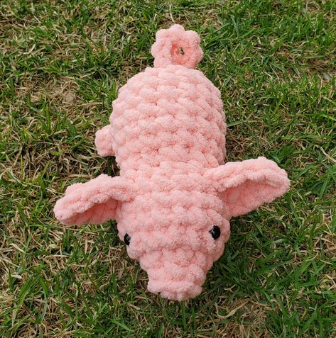 Amigurumi Piglet – Free Crochet Pattern » Krafty Kait Small Pig Amigurumi Free Pattern, Easy Crochet Pig Pattern Free, Pig Pattern Crochet, Bernat Yarn Amigurumi, No Sew Pig Crochet, Pig Crochet Pattern Free Amigurumi, Crochet Pigs In Blankets Free Pattern, Piggy Crochet Free Pattern, Crochet Pig Pattern Free No Sew