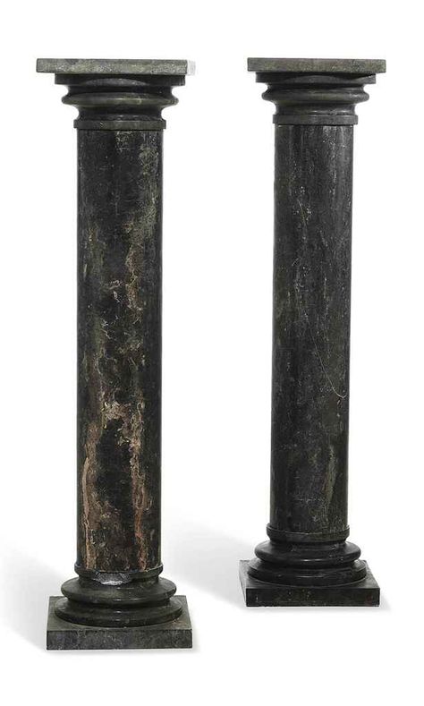 Metal Pillars Columns, Marble Pillars Columns, Pedestal Decor Ideas, Sculpture Chair, White Lights Bedroom, Morocco Decor, Columns Decor, Marble Pillar, Columns (home)