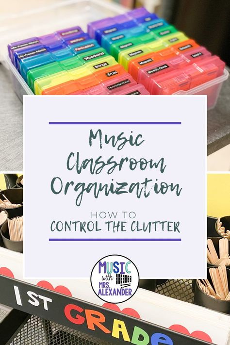 Music Classroom Must Haves, Music Classroom Organization Elementary, Small Music Classroom Setup, Diy Music Classroom Decor, Music Classroom Storage Ideas, Music Class Organization, Elementary Music Stations, High School Music Classroom Design, Recorder Storage Music Classroom