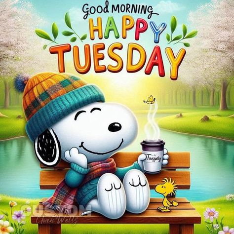 Snoopy Nation | 🩵☀️Happy Tuesday Everyone ☀️🩵Enjoy 😊 | Facebook Happy Tuesday Images, Tuesday Pictures, Happy Tuesday Morning, A Blessed Sunday, Tuesday Quotes Good Morning, Tuesday Images, Tuesday Greetings, Weekend Greetings, Good Morning Snoopy