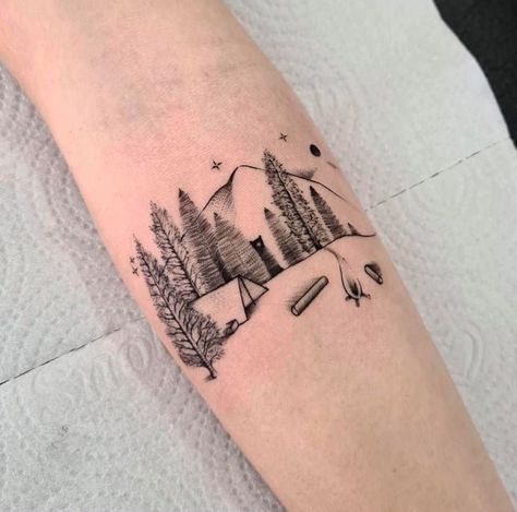 Oregon Coast Tattoo, Coast Tattoo, Oregon Tattoo, Tree Tattoo, Get A Tattoo, Oregon Coast, A Tattoo, New Tattoos, I Tattoo