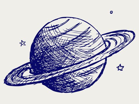 Planet Saturn. Doodle style. Vector sketch #Sponsored , #PAID, #ad, #Saturn, #sketch, #Vector, #Planet Planet With Rings Drawing, How To Draw Saturn, Saturn Planet Drawing, How To Draw Planets, Drawing Of Saturn, Planet Drawing Art, Astronomy Sketches, Saturn Doodle, Planet Doodles