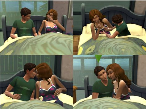 Sims 4 Woohoo Mod, Sims 4 Romance Mods, Sims Woohoo, Sims Love, Sims 4 Beds, Sims 4 Couple Poses, Sims 4 Cheats, Sims 4 Challenges, Sims 4 Traits