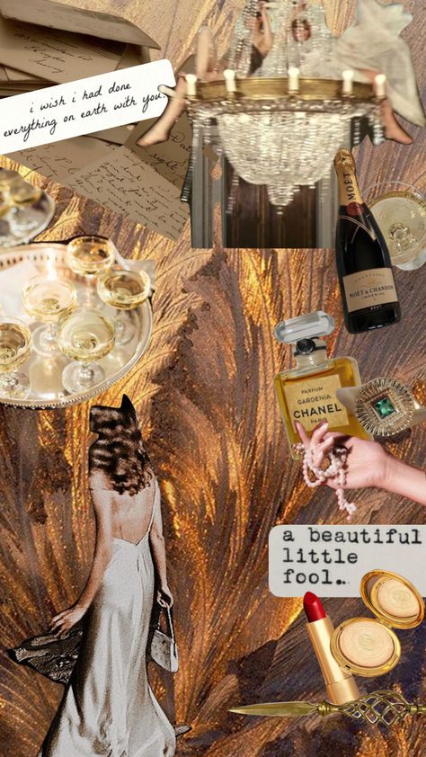 Gatsby girl #goldaesthetic #gatsby #gatsbyedit #partygirl #party #champagne #love Gold Party Decorations Aesthetic, Gatsby Party Aesthetic, Vintage Party Aesthetic, Great Gatsby Aesthetic, Gatsby Bachelorette Party, Gatsby Aesthetic, Nye Theme, Gatsby Event, Gatsby Birthday