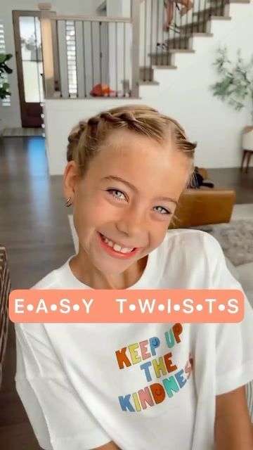 Twist Me Pretty on Instagram: "Well well, what do we have here?! A HAIR TUTORIAL? Who dis 😂 Babes! These easy twists really are so simple, and so fun! You have to give them a try. The finishing touch of the messy buns is to die for😍 For this hairstyle the key is to twist both sections towards the face and then twist them together away from the face. You can add new hair into each side but I think it’s easier to just focus on the front section. What kind of hairstyles are you wanting to see Twist Me Pretty Hairstyles, Twist Me Pretty, Really Easy Hairstyles, Pretty Braids, Messy Buns, Well Well, Girl Hair, Hair Dos, Messy Bun