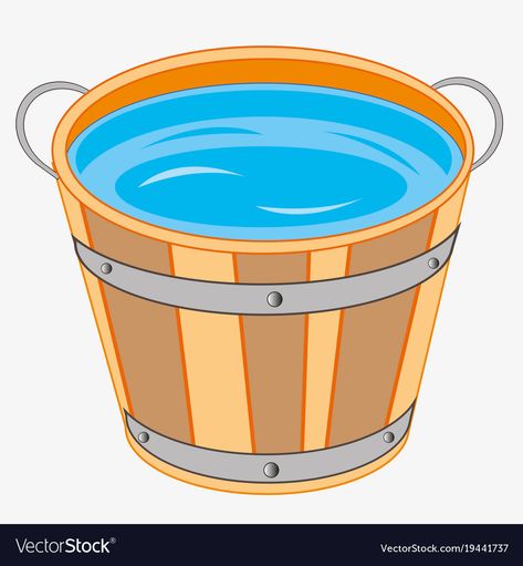 Water Pail, Water Vector, Water Illustration, About Water, Branding Design Logo, Drawing For Kids, Design Branding, Cartoon Drawings, Image Illustration