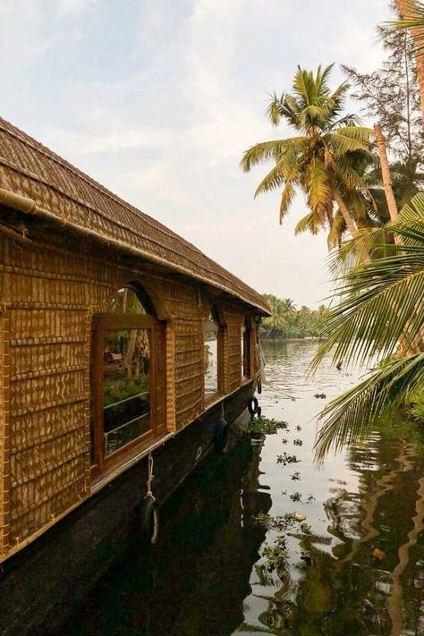 Backwaters, Kerala #India India Kerala Aesthetic, Kerala Asethic, Anushka Core, Kerala Aesthetic, Beaches Aesthetic, India Core, Dance Of India, Kerala Backwaters, Kerala Travel