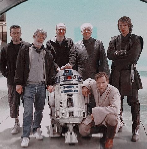 Star Wars Cast Photos, Star Wars Video, Star Wars Cast, Star Wars Anakin, Batman Artwork, Hayden Christensen, Super Secret, Ewan Mcgregor, George Lucas