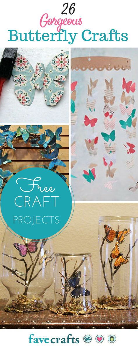 Butterfly Diy Crafts How To Make, Butterfly Kitchen Decor, Butterfly Craft For Adults, Hummingbird Crafts Diy, Diy Butterflies Decorations, Diy Bugs Craft, Diy Butterfly Art, Diy Large Butterfly Decorations, Butterfly Diy Decor