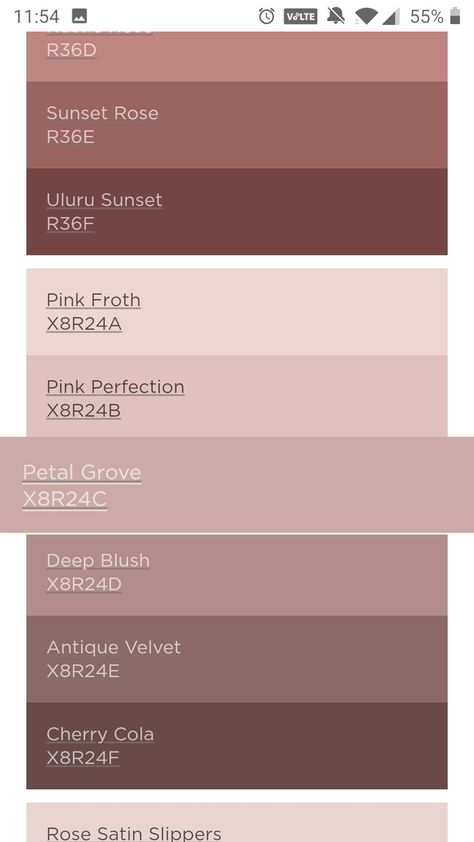 Brownish Pink Color, Dusty Mauve Color Palette, Pearl Color Palette, Taupe Paint, Color Knowledge, House Wall Design, Brown Rooms, Brown Furniture, Brown And Pink