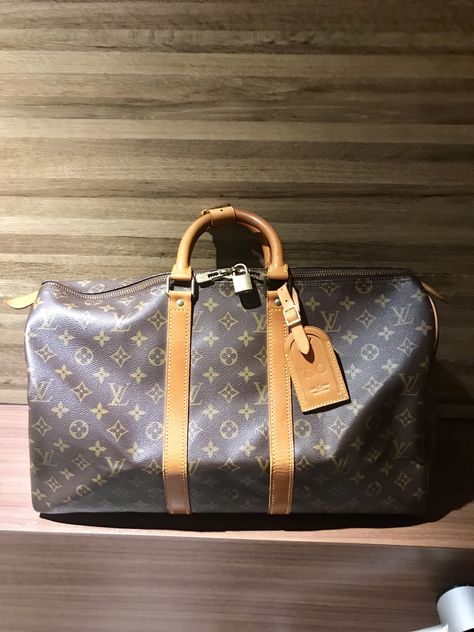 Keepall 45, Dream Bags, Vacation Vibes, Classy Aesthetic, Ralph Lauren Collection, Summer Solstice, Louis Vuitton Men, Designer Bag, Louis Vuitton Speedy Bag