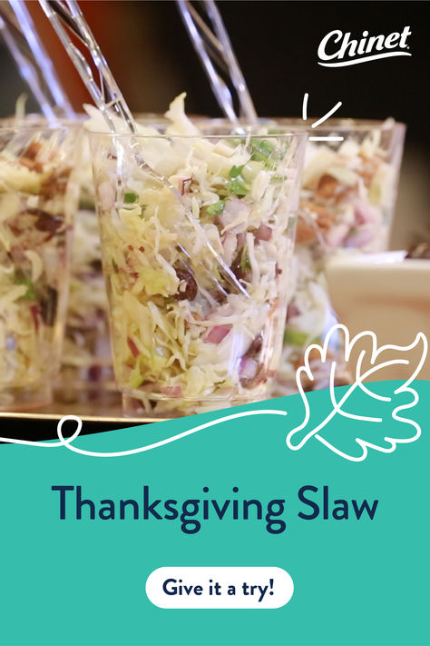 Full of crunchy pecans and tart cranberries, Thanksgiving Slaw makes a great addition to any holiday meal. Get the recipe here. Thanksgiving Slaw Recipes, Thanksgiving Ribs, Indigenous Thanksgiving, Christmas Slaw, Thanksgiving Slaw, Cranberries Thanksgiving, Coleslaw Recipes, Coleslaw Recipe Easy, Recipe Thanksgiving