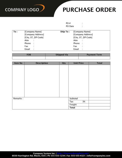 The Excel Purchase Order Template With Database theme is a very useful tool. In spreadsheets, you are able to manage data and do calculations in an exceedingly powerful and simple way. The next test spreadsheet can help you with many different purposes in creating your own Excel Purchase Order Template With Database. Purchase Order Template Design, Purchase Order Template, Purchase Order Form, Order Template, Invoice Format, Order Form Template Free, Biodata Format, Purchase Invoice, Invoice Template Word