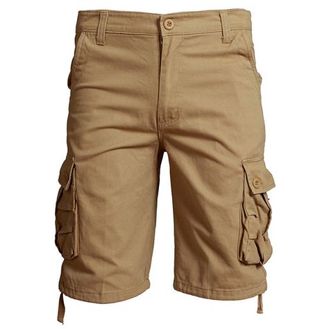 Outdoor Men's Casual Straight Cargo Pants Plus Size Wearable Beach Loose Shorts Men Loose Pants, Man Street Style, Overalls Men, Cotton Cargo Pants, Mens Fashion Rugged, Hipster Mens Fashion, Hiking Shorts, Big Pockets, Rugged Style