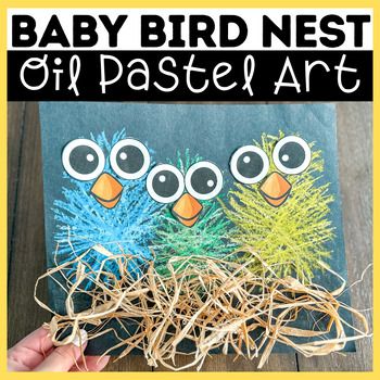 Do you need a fun art project for your students as they learn about baby birds?This Oil Pastel Baby Bird Nest Craft is an EASY, LOW PREP, & CREATIVE art project for your students! Just print and follow the instructions! Save Money with this 17-Day Spring School Activity Bundle!Thank you for stopping by! Make sure to click the STAR on my shop page to get notified when I upload new products. All new printables (except bundles, activity packs, and activity pack items) are 50% OFF for the first 24 hours!Please feel free to reach out with any questions. If you feel like leaving behind a rating and/or review, I'd be so appreciative!PS: You'll be rewarded with credits from TPT when you review products you paid for - and those credits can be used on future purchases!Let's get social! You can f Bird Art For Preschool, Fish And Bird Crafts Preschool, Christmas Kindergarten Art, Preschool Bird Crafts, Kindness Art Projects, Easy Bird Crafts For Preschoolers, Bird Nest Crafts, Bird Nest Craft Kindergarten, Bird Nest Craft Preschool Art Projects