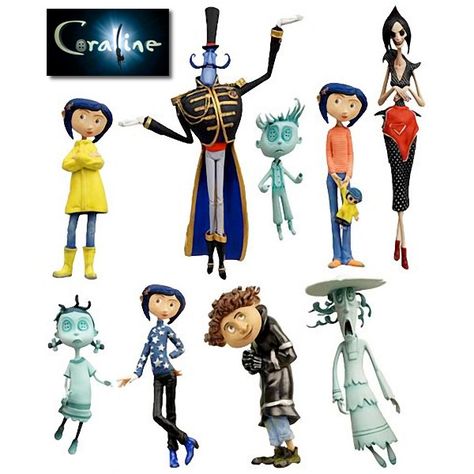 Os Primeiros Brinquedos Inspirados em Coraline ❤ liked on Polyvore Coraline Characters, Coraline Costume, Tim Burton Beetlejuice, Halloween Costume Design, Character Halloween Costumes, Hulk Character, Coraline Movie, Cute Group Halloween Costumes, Circus Characters