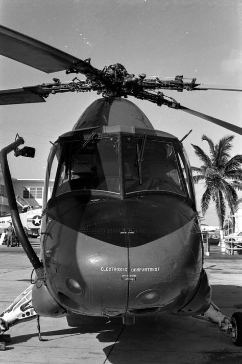 U.S. Navy Kaman SH-2 "Seasprite" helicopter displayed for military air show at the Naval Air Station in Key West U S Navy, Air Show, Key West, Statistics, Helicopter, Aircraft, Darth Vader, Universe, Engineering