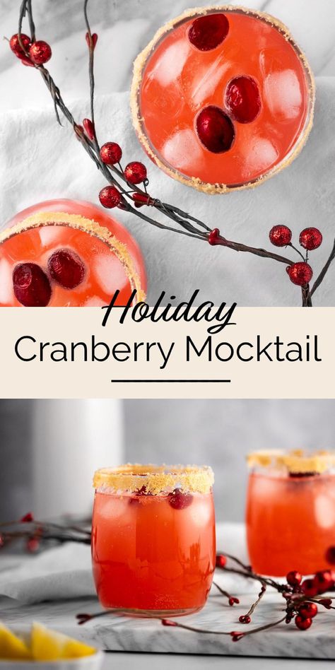 Non Alcoholic Elixirs, Sparkling Cider Mocktail Recipe, Orange Cranberry Mocktail, Club Soda Drinks Non Alcoholic, Cranberry Orange Mocktail, Cranberry Juice Mocktail Recipe, Cranberry Mocktail Non Alcoholic, Cranberry Drinks Nonalcoholic, Thanksgiving Mocktail Non Alcoholic