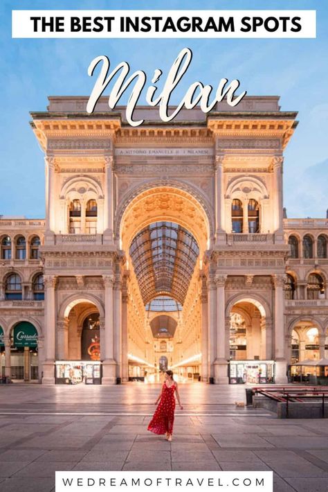 Places In Milan, Milan Instagram, Milan Italy Travel, Milan Duomo, Milan Travel, Italy Holiday, Milan Cathedral, Instagram Places, Airport Aesthetic