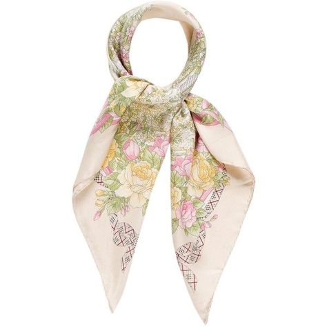 Modern Princess Outfits, Rich Girl Style, Accessories Png, Colorful Scarves, Checkered Scarf, Floral Shawl, Floral Silk Scarf, Burberry Scarf, Designer Scarves