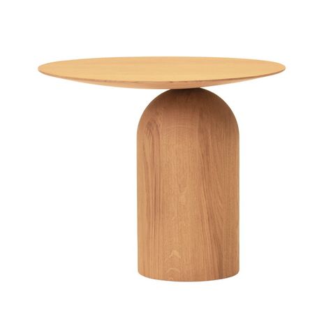 Basta Disco side table, low, oak Collage Furniture, Simple Side Tables, Oak Table Top, Concrete Casting, Vacation Club, Wax Burner, Hamptons House, Finnish Design, Side And End Tables