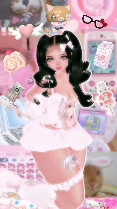 Cute Pink Wallpaper #imvu #kawaii #cute #babypink #pink #cutecore #coquette #wallpaper Imvu Kawaii, Cute Pink Wallpaper, Pink Cutecore, Coquette Wallpaper, Pink Wallpaper, Cute Pink, Baby Pink, Pink, Kawaii