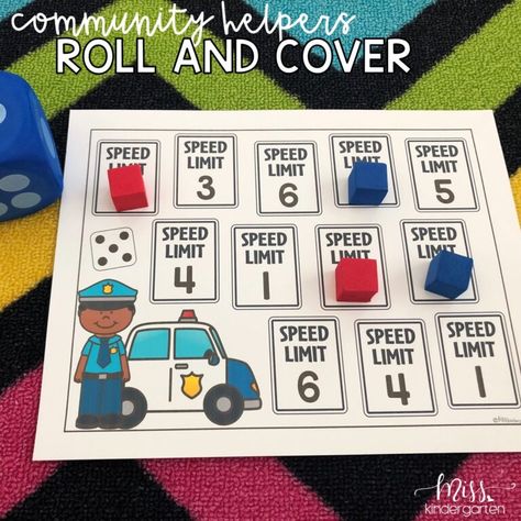 Community Helpers Literacy Activities, Community Helpers Math Activities, Community Helpers Sensory, Community Helpers Literacy, Community Helpers Counting, Community Helpers Centers, Community Helpers Printables, Prek Community Helpers, Community Helpers Math