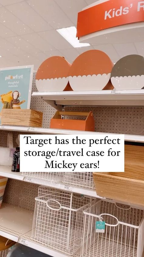 Disney Ears Storage Ideas, Diy Mickey Ear Holder For Bag, Mouse Ear Storage, Mickey Ears Travel Case, Disney Ear Storage Ideas, How To Store Mickey Ears, Mickey Ear Storage, Disney Ear Storage, Mickey Ears Display