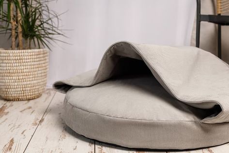 Washable Dog Cave Bed Dog Bed Large Dogs Removable Cover - Etsy Poland Burrow Dog Bed, Dog Cave Bed, Fabric For Chairs, Toy Terrier, Small Dog Bed, Corduroy Upholstery, Dog Cave, Cave Bed, Upholstery Fabric For Chairs