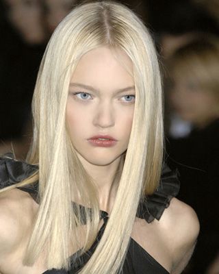 One Length Haircuts, One Length Hair, Sasha Pivovarova, Straight Hair Cuts, Long Blonde, Medium Hair Cuts, Grunge Hair, Long Hair Cuts, Hair Dos