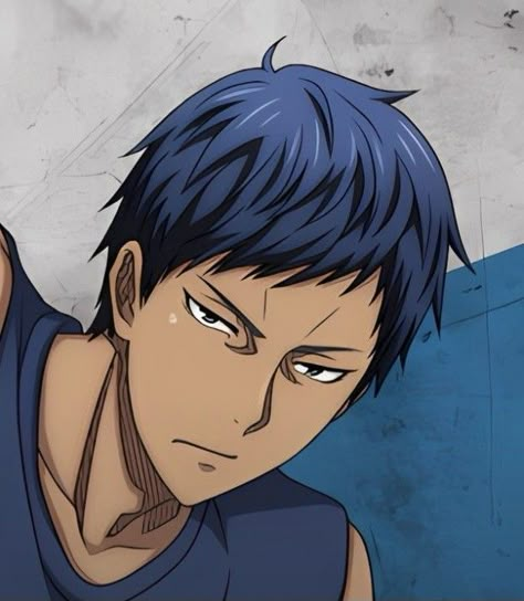 Aomine Daiki Icon, Enneagram Subtypes, Pink Hair Guy, Daiki Aomine, Aomine Kuroko, Kurokos Basketball, Kuroko No Basket Characters, Aomine Daiki, Basketball Anime