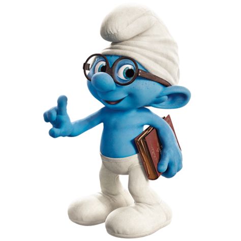 Brainy Smurf | Sony Pictures Animation Wiki | FANDOM powered by Wikia Lach Smiley, Smurfs Movie, Smurfs Party, The Smurfs 2, Smurf Village, Mobile Background, George Lopez, Papa Smurf, Gravity Fall