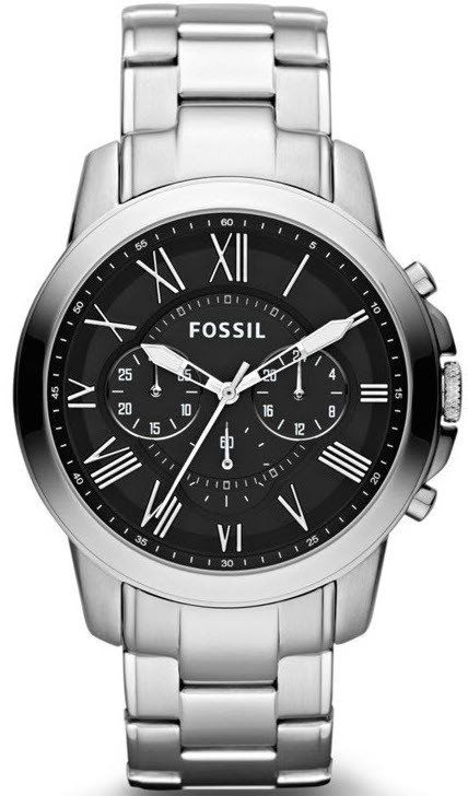 Fossil Watch Grant Gents | 135 U$D Fossil Watches For Men, Womens Designer Watches, Mens Designer Watches, Army Watches, Vintage Timepiece, Mens Chronograph, Skeleton Watches, Fossil Watch, Fossil Watches