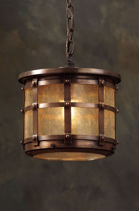 Solid Copper Tudor Style Lighting Antique Copper Chandelier, Tudor Lighting, Colonial Lighting Fixtures, Copper Hanging Lights, Exterior Pendant Lights, Colonial Lighting, Street Light Design, Copper Light Fixture, Copper Wall Light