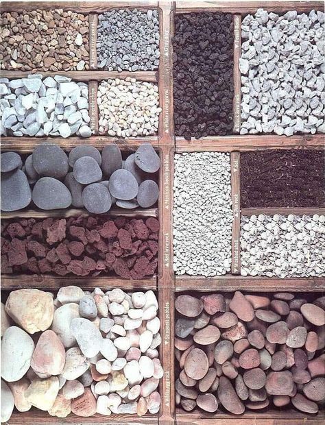 Types of Stone Mulch | Gardening & Landscaping- I | Pinterest ... Stone Mulch, Landscape Rock, Landscape Stone, Garden Borders, Landscaping With Rocks, River Rock, Desert Landscaping, Rock Garden, Mulch