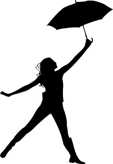 Free Image on Pixabay - Silhouette, Woman, Umbrella 👉 If you find this image useful, you can make a donation to the artist via PayPal by pressing a "coffee" button under any of his images on pixabay website!  #free #image #Illustration Woman Umbrella, Free Image, A Coffee, Umbrella, Coffee