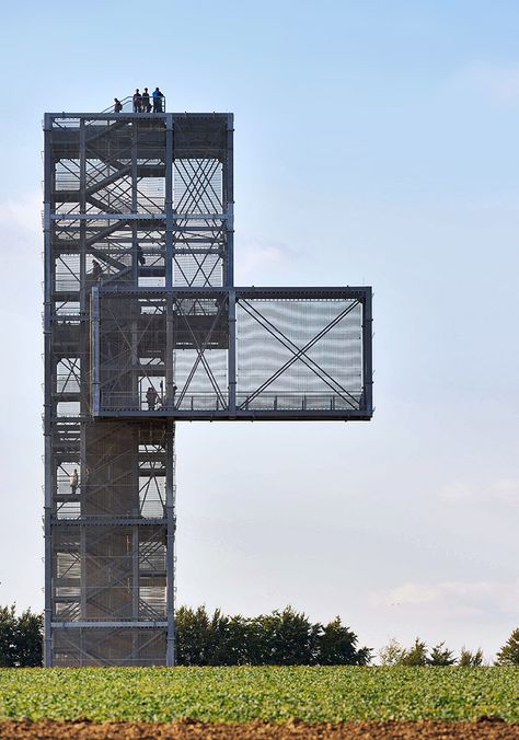 Observation Tower, Steel Structure Buildings, Lookout Tower, Tower House, Tower Design, Structure Architecture, Small Buildings, Watch Tower, Water Tower