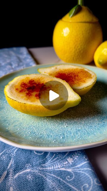 Michael McDowell on Instagram: "Have you ever tried this? This is called a “Lemon Posset” And it only takes 3 ingredients you most likely already have! It’s sweet, creamy and has a crème brûlée style topping! 
📝Ingredients 📝
⚫️5 lemons cut in half filling removed 
⚫️1 full lemon zest 
⚫️1 full lemon juice 
⚫️2 cups heavy cream 
⚫️2/3 cup sugar 
🍴Steps🍴
1)Start by mixing together your heavy cream and sugar in a medium sauce pan. heat this till a heavy simmer for 8 minutes, remove from heat and stir in lemon zest / juice. 
2)Transfer the liquid into your serving dishes or halved lemons. place in fridge for 30minutes - overnight.
3)add a small amount of sugar to the top of the lemon and using a blow torch toast the sugar. And enjoy! #lemonposset #lemondessert #cremebrulee #easydesserts #d Lemon Preserves, Lemon Posset, Brunch Vibes, Deserts Easy, Brulee Recipe, Blow Torch, Summer Dessert Recipes, Sauce Pan, Candy Desserts