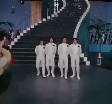 The Beatles. Beatles Gif, Beatles Videos, Beatles Love, 70s Aesthetic, Dancing Gif, The Fab Four, Youtube Videos Music, Ringo Starr, George Harrison