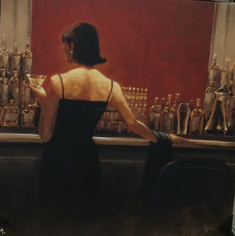 Jazz Women Aesthetic, Romantic Jazz Aesthetic, Classy Jazz Aesthetic, 40s Jazz Club Aesthetic, Vintage Jazz Singer Aesthetic, Aesthetic Jazz, Jazz Club Painting, Woman At Bar Painting, Jazz Aesthetic