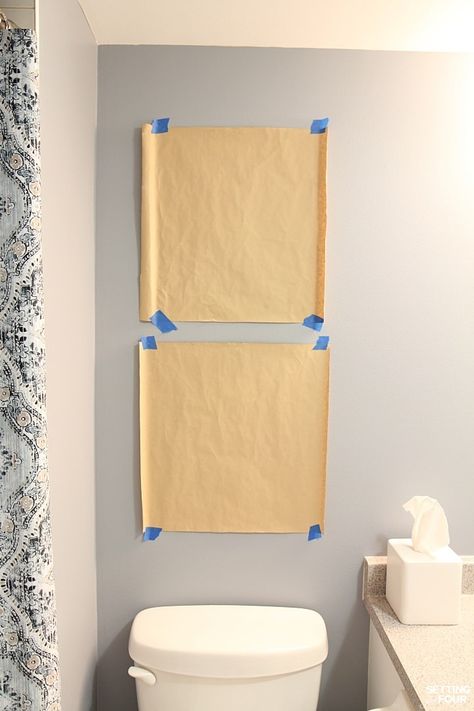 How To Hang Towels In Bathroom, Hanging Pictures On The Wall, Wall Art Decor Ideas, Pictures For Bathroom Walls, Art Decor Ideas, Hang Towels In Bathroom, Bathroom Picture, Floor Planner, Hang Pictures