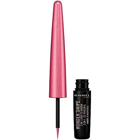 Rimmel Wonder Swipe 2-in-1 Glitter Eyeliner to Eyeshadow, Mega Hottie, 1.7 ml Check more at https://flashsalesdubai.com/rimmel-wonder-swipe-2-in-1-glitter-eyeliner-to-eyeshadow-mega-hottie-1-7-ml/ Sparkle Eyeshadow, Glitter Eyeliner, Rimmel London, Glitter Eyeshadow, Manicure Y Pedicure, Rimmel, Eyeshadow Looks, Metallic Colors, Makeup Yourself