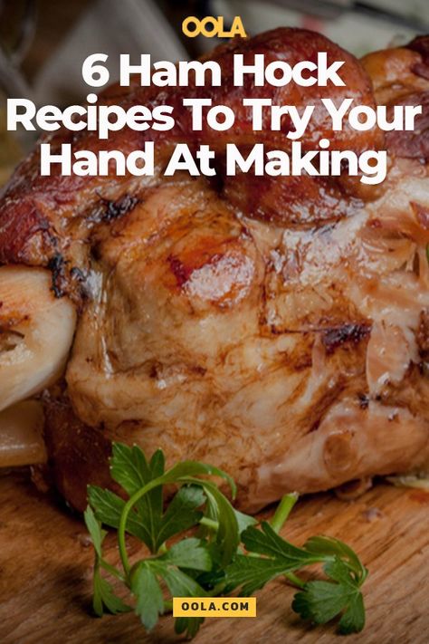 Recipes Using Ham Hocks, Ham Hock Slow Cooker, Smoked Pork Hocks Recipe, Pickled Pigs Feet Recipe, Hock Recipes, Southern Ham, Ham Hock Soup, Preserving Meat, Ham Hock Recipes