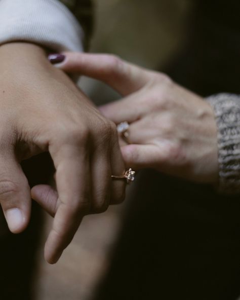 There's just something about capturing details of hands🫶 It's like an unspoken language between two people, the way they hold hands, or the way they comfort each other without words. I see it the most at weddings, in the middle of conversations. It's comforting ✨ #weddingphotographer #engagementsession #loveislove #nelsonbc Hold Hands, I See It, Two People, In The Middle, See It, Engagement Session, Holding Hands, No Way, The Middle