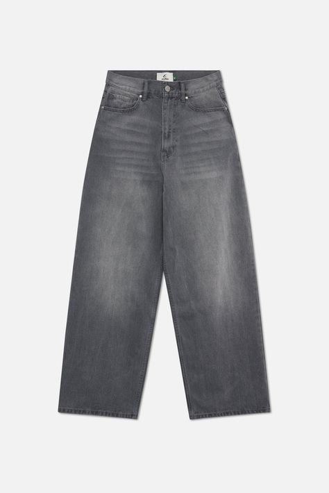 Grey Baggy Jeans, Jeans Png, Baggy Jeans Men, Grey Pants Men, Grey Jeans Men, Jean Baggy, Model Man, Grey Denim Jeans, Baggy Jean