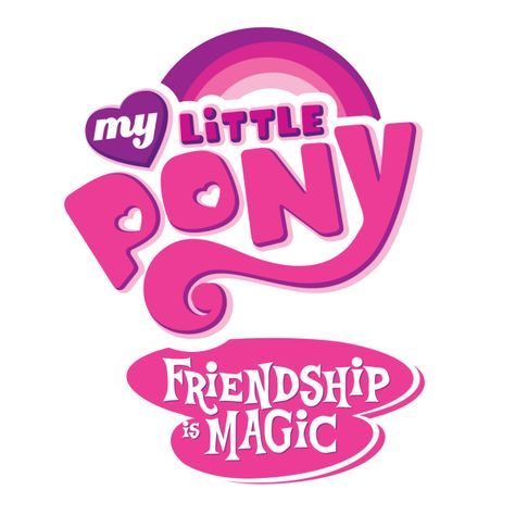 My Little Pony Friendship Is Magic Logo fonts Magic Font, Pony Birthday Party, My Little Pony Poster, My Little Pony Equestria, My Little Pony Party, Friend Logo, Pony Birthday, Pony Party, No Game No Life