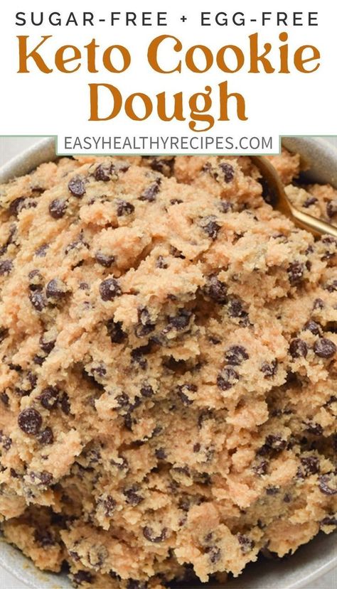 Sugar Free Cookie Dough, Sugar Free Cookie, Vegetarian Low Carb, Keto Cookie Dough, Protein Cookie Dough, Raw Cookie Dough, Keto Chocolate Chips, Sugar Free Cookies, Edible Cookies